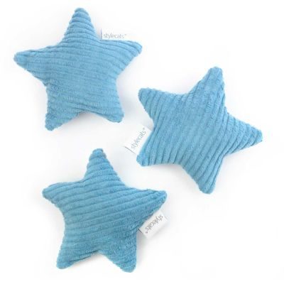 Thumbnail 3: stylecats® Katzenspielzeug Little Stars Baldrian blau 8 cm