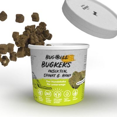 Thumbnail 7: BugBell Hundekekse mit Insekten zur Entspannung