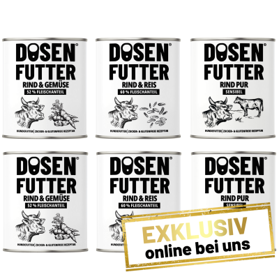 Thumbnail 3: Schnauze & Co. RIND TESTBOX L-XL Dosenfutter® 800 g