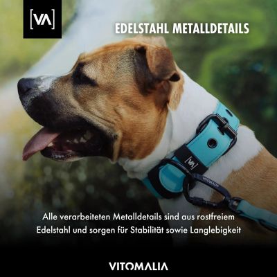 Thumbnail 4: Vitomalia Wasserhalsband mit abstehender Innenfütterung Pink L / 5cm