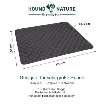 Thumbnail 3: HOUND&NATURE Wasserdichte Baumwoll-Hundedecke für Inkontinenz, Welpen, Sofaschutz, Autoschutz