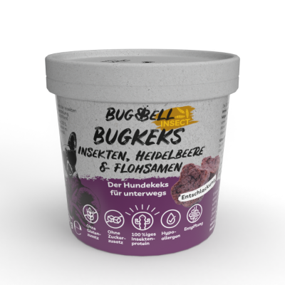 Thumbnail 7: BugBell Hundekekse mit Insekten für Magen & Darm
