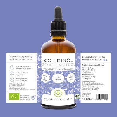 Thumbnail 6: Wolfsbacher Natur Bio Leinöl 100ml