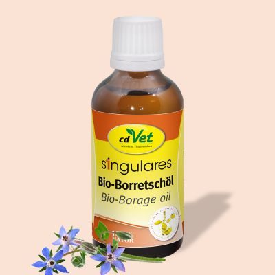 Thumbnail 2: cdVet Singulares Bio-Borretschöl 50 ml - für Hunde & Katzen