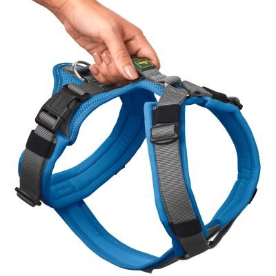 Thumbnail 5: HUNTER Geschirr Maldon Up mit Griff S-M, blau/grau