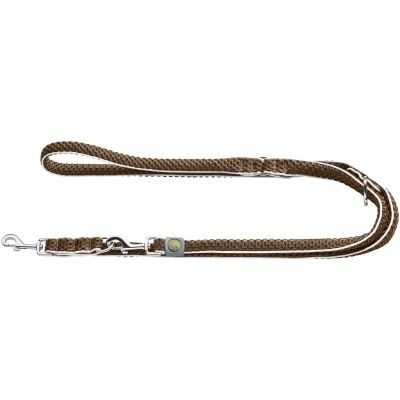 HUNTER Verstellbare Führleine Hilo 20/200, braun