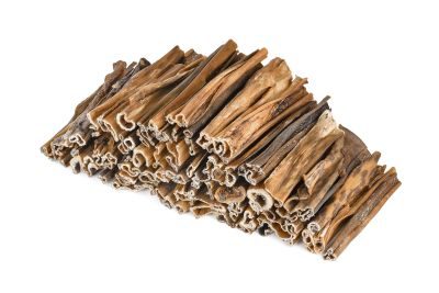 Thumbnail 3: Kaureks Natur Hundeleckerlies Lammhaut 1 kg 15 cm- hypoallergener Hunde-Kauartikel - Hunde-Snack - Kausnack - Leckerli