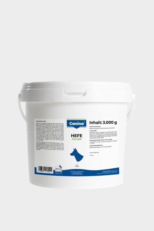 Canina Hefe Pulver - Bierhefe für Hunde 3 kg