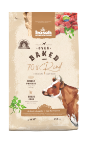 bosch Tiernahrung HPC Oven Baked Rind – getreidefreies Hundefutter – 2,5kg
