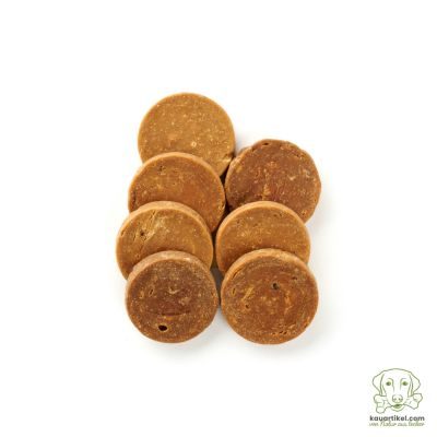 Thumbnail 2: kauartikel.com Lachs-Knusperscheibe - Hunde-Kauartikel - Hunde-Snack - Kausnack - Fisch-Leckerli