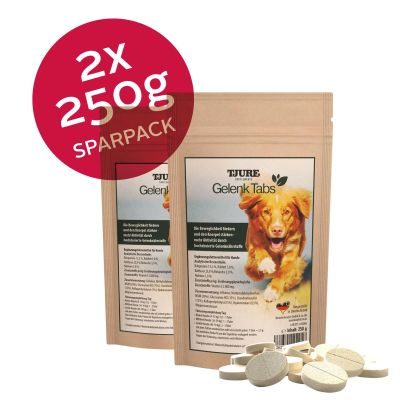 Thumbnail 4: TJURE TJURE - Gelenk Tabs 2 x 250 g  Spar Pack | Reduziert Gelenkprobleme | fördert Gelenkgesundheit