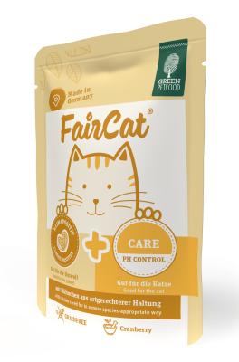 Thumbnail 3: Green Petfood FairCat Care, getreidefreies Nassfutter für sensible, ausgewachsene Katzen, 8x85g