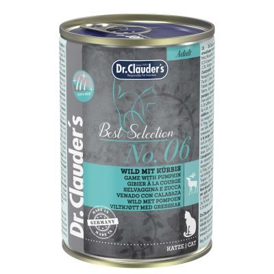 Dr.Clauder´s Best Selection No6 Wild mit Kürbis 400g