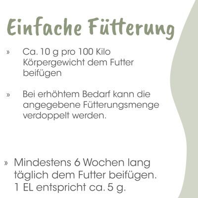 Thumbnail 2: cdVet EquiGreen Magenschutz 1,5 kg – Ergänzungsfuttermittel für Pferde zum Schutz von Magen und Schleimhäuten