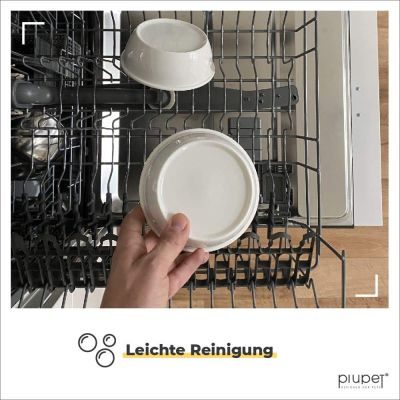 Thumbnail 4: PIUPET Katzennapf I 250ml I Spülmaschinenfest I 2 Ersatzschalen passend zum Napfset (ohne Gestell)