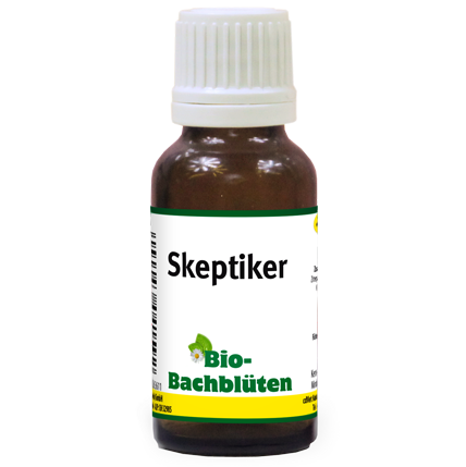 cdVet Bio-Bachblüten Skeptiker 20 ml – Ergänzungsfuttermittel für Hunde, Katzen & Pferde