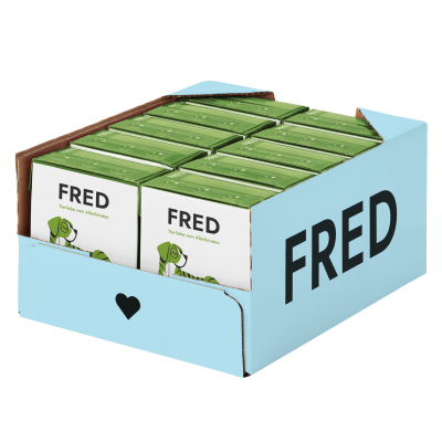 Thumbnail 8: FRED & FELIA FRED Hundenassfutter Wildschwein mit Kartoffeln & Karotten 10x390g