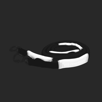 Thumbnail 2: Vitomalia VitomaliaReflektierende 3-fach verstellbare Hundeleine Anthrazit - 2,2m