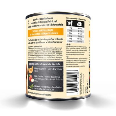 Thumbnail 5: NutriQM NutriQM Twice Nice Huhn & Hühnerbrustfilet 6 x 800g