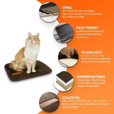 Thumbnail 5: SCHLITZOHR Fensterbankliege Teddy (grau)