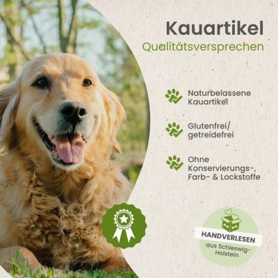 Thumbnail 6: kauartikel.com Büffel-Fleisch -  Hunde-Kauartikel - Hunde-Snack - Büffel-Kausnack - Leckerli vom Rind