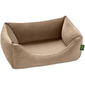 HUNTER Orthopädisches/Ergonomisches Hundesofa Seattle XL (120 x 90 cm), beige
