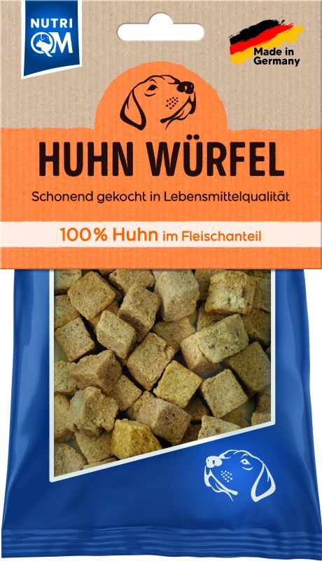 NutriQM Huhn Würfel 5 x 100g