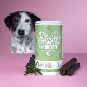 Tierliebhaber Darmwohl Sticks für Hunde - Natürlicher Darmaufbau. Für schöne, feste Häufchen. Bei akutem Durchfall