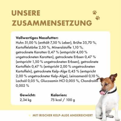 Thumbnail 2: Irish Pure Nassfutter Irisches Huhn mit Gemüse & Kelp-Alge, Senior