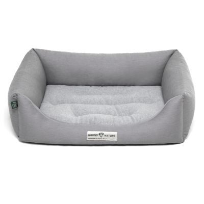 Thumbnail 2: HOUND&NATURE Öko-Hundebett LUZERN Hellgrau M