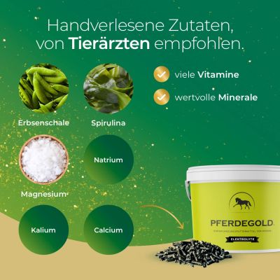 Thumbnail 8: Pferdegold Elektrolyte Eimer 1.5kg
