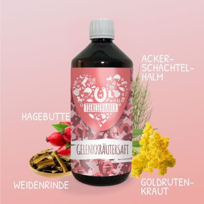 Thumbnail 4: Tierliebhaber Gelenkkräutersaft für Pferde - Bei Sehnen - & Gelenkproblemen. Zur Verbesserung der Gelenkfunktion