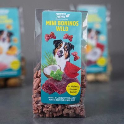 Thumbnail 4: Greenhero Green Hero Mini Boninos Wild – natürlicher Hunde Leckerli