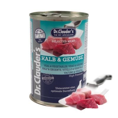 Dr.Clauder´s Selected Meat Kalb & Gemüse 400g