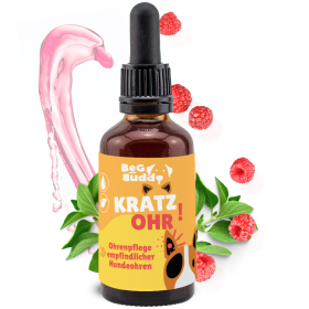 BeG Buddy Kratz-Ohr Ohrenpflege für Hundeohren Gerüche 50 ml