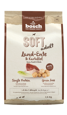 bosch Tiernahrung HPC SOFT Land-Ente & Kartoffel