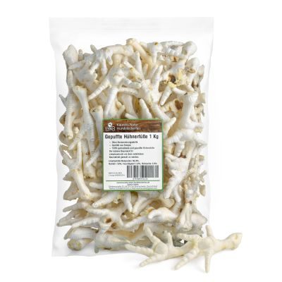 Thumbnail 3: Kaureks Natur Hundeleckerlies Gepuffte Hähnchenfüße 1kg