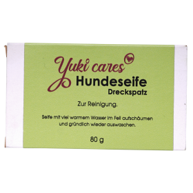 Yuki cares Dreckspatz Seife für Hunde, Katzen und Pferde