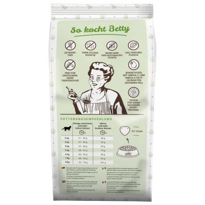 Thumbnail 2: Betty's Landhausküche Betty's Landhausküche für Katzen Trockenfutter Kaninchen pur 300g