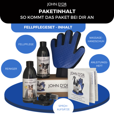 Thumbnail 4: John D‘or Kämmbarkeit, Entfilzung, Massage, leichte Anwendung, Geruchsneutralisierer, ohne Chemie, Made in Germany