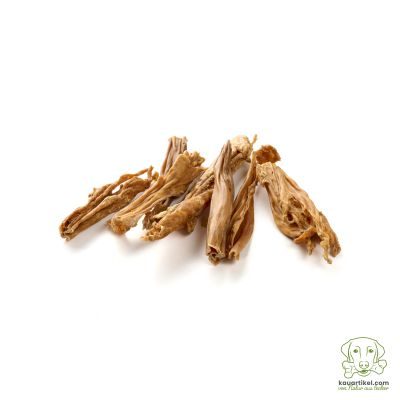 Bild 1 von 1: kauartikel.com Kaninchen-Haut, gerollt - Hunde-Kauartikel - Hunde-Snack - Hypoallergen-Kausnack - Hasen-Leckerli