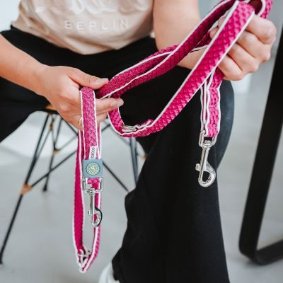 Thumbnail 2: HUNTER Verstellbare Führleine Hilo 20/200, pink