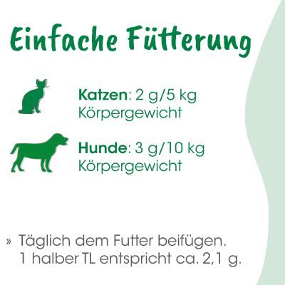 Thumbnail 7: cdVet MicroMineral Hund & Katze 500 g – Natürliche Mineralstoffversorgung für gesunde Vitalität