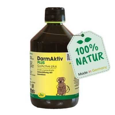 cdVet DarmAktiv plus 500 ml – Natürliche Ergänzung zur Unterstützung einer ausgewogenen Darmflora