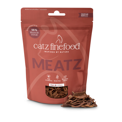 Thumbnail 3: catz finefood® catz finefood® MEATZ KALB 45g