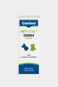 Canina PETVITAL Derm Liquid für Haut und Fell von Hunden & Katzen 25 ml