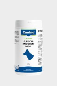 Canina Calcina Fleischknochenmehl Mineralfutter für Hunde 800 g