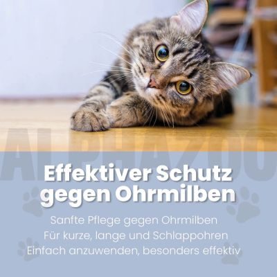 Thumbnail 5: ALPHAZOO ALPHAZOOOhrmilbenöl für Katzen