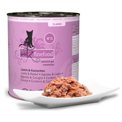 Thumbnail 1: catz finefood® catz finefood® Classic N° 11 - Lamm & Kaninchen 800g