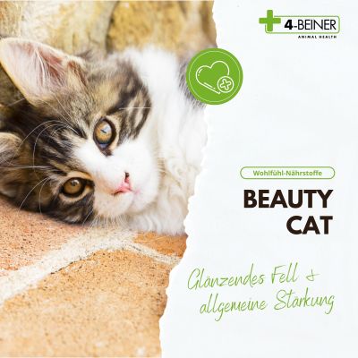 Thumbnail 2: 4-Beiner PetVet - 4-BEINER BEAUTY-CAT - Nahrungsergänzung - Futterergänzung für Katzen
